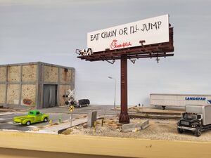 Finished billboard